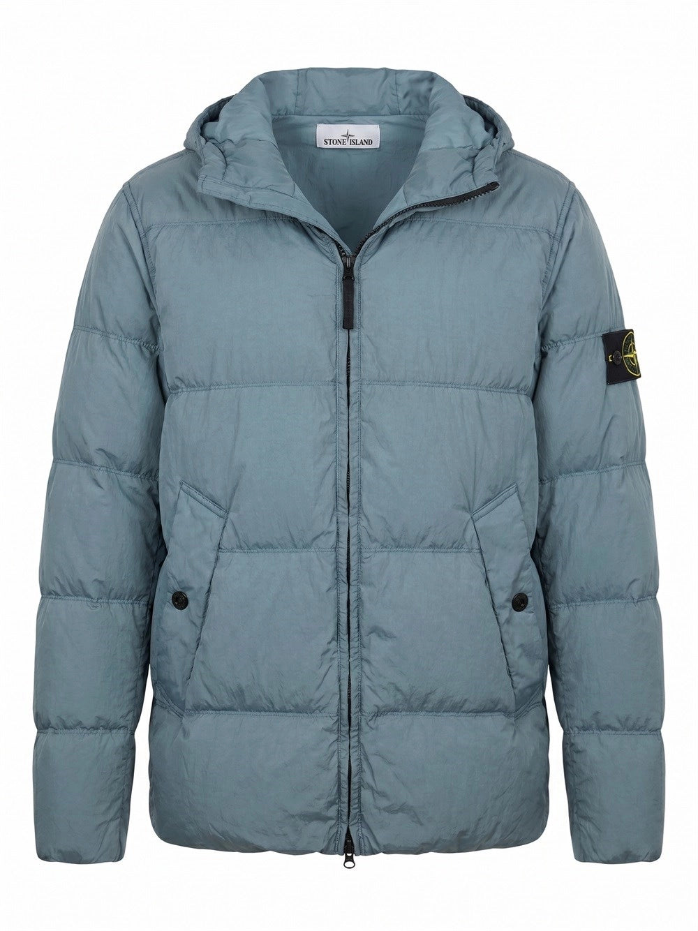 Stone Island Men Garment Dyed Crinkle Reps Ny Jacket STONE ISLAND
