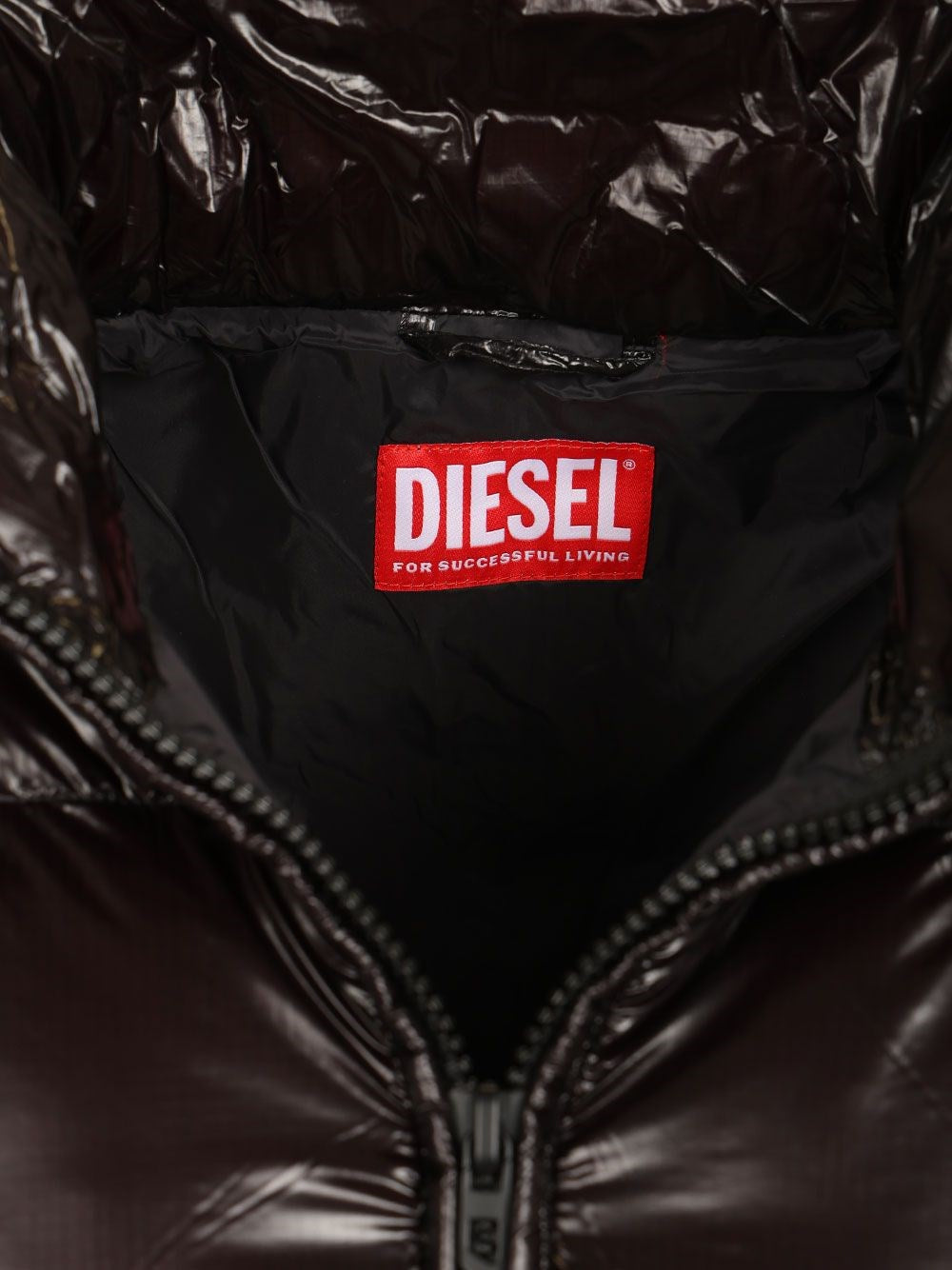 Diesel Men Quilted Taslan Down Jacket With Viraloff® Treatment DIESEL