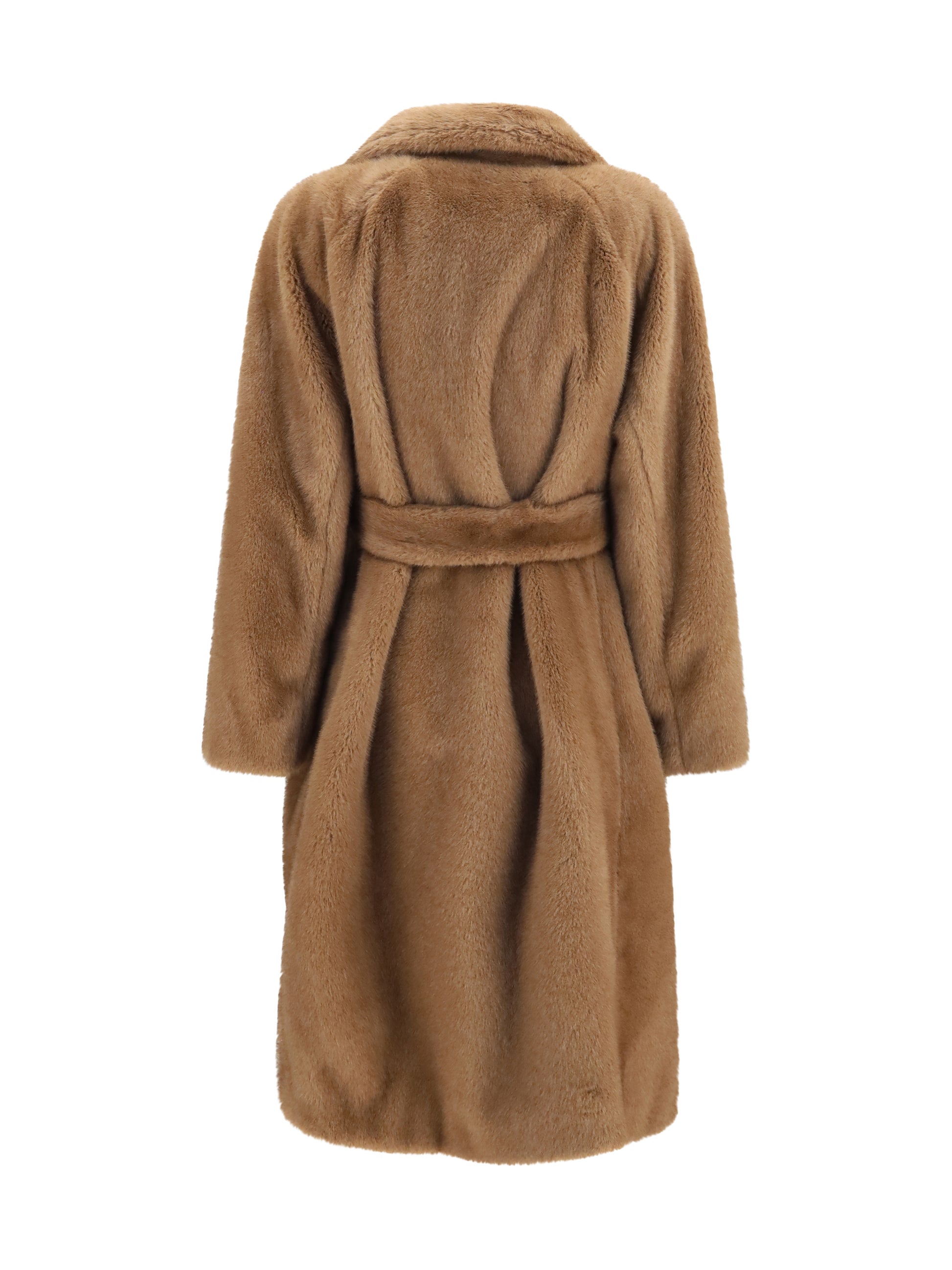 'S Maxmara Women Miss Coat In Faux Fur S MAX MARA