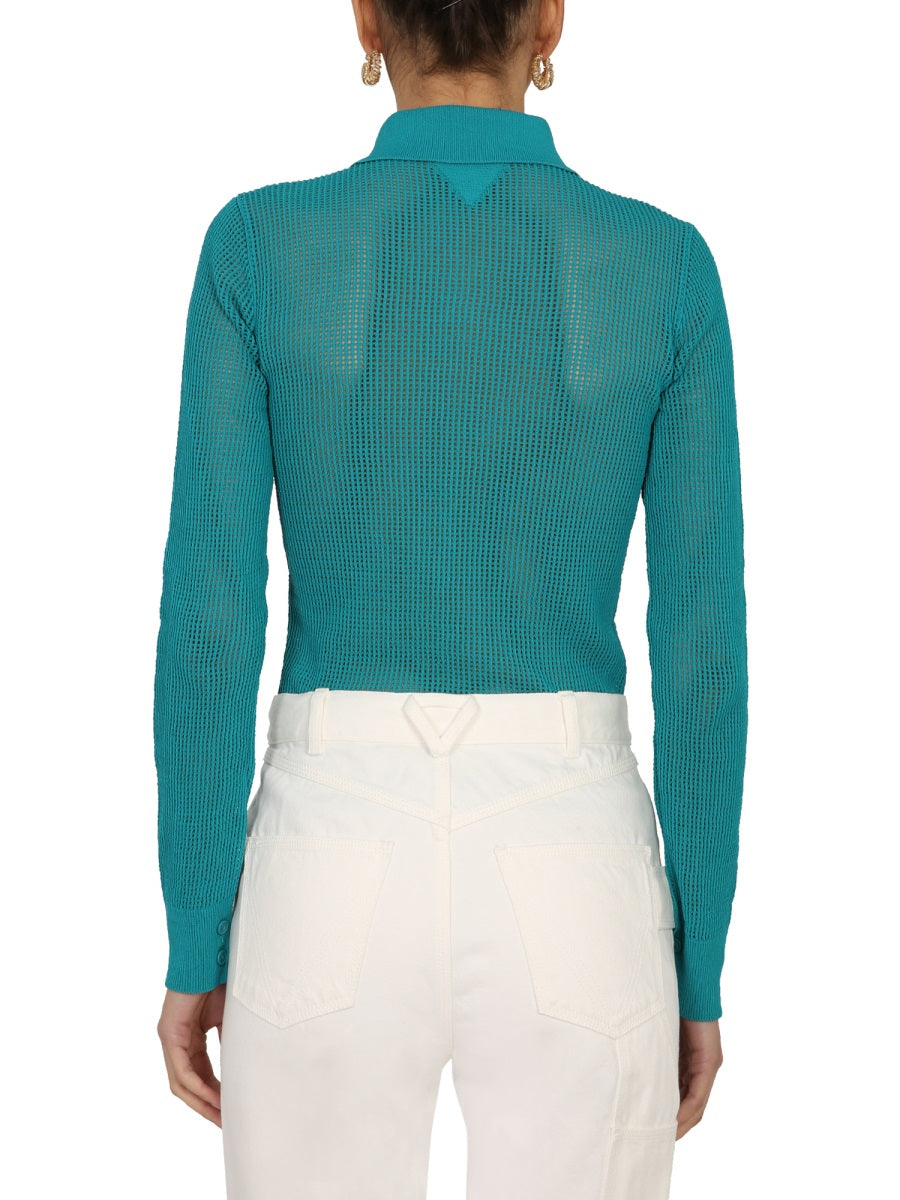 Bottega Veneta Women Mesh Cardigan BOTTEGA VENETA