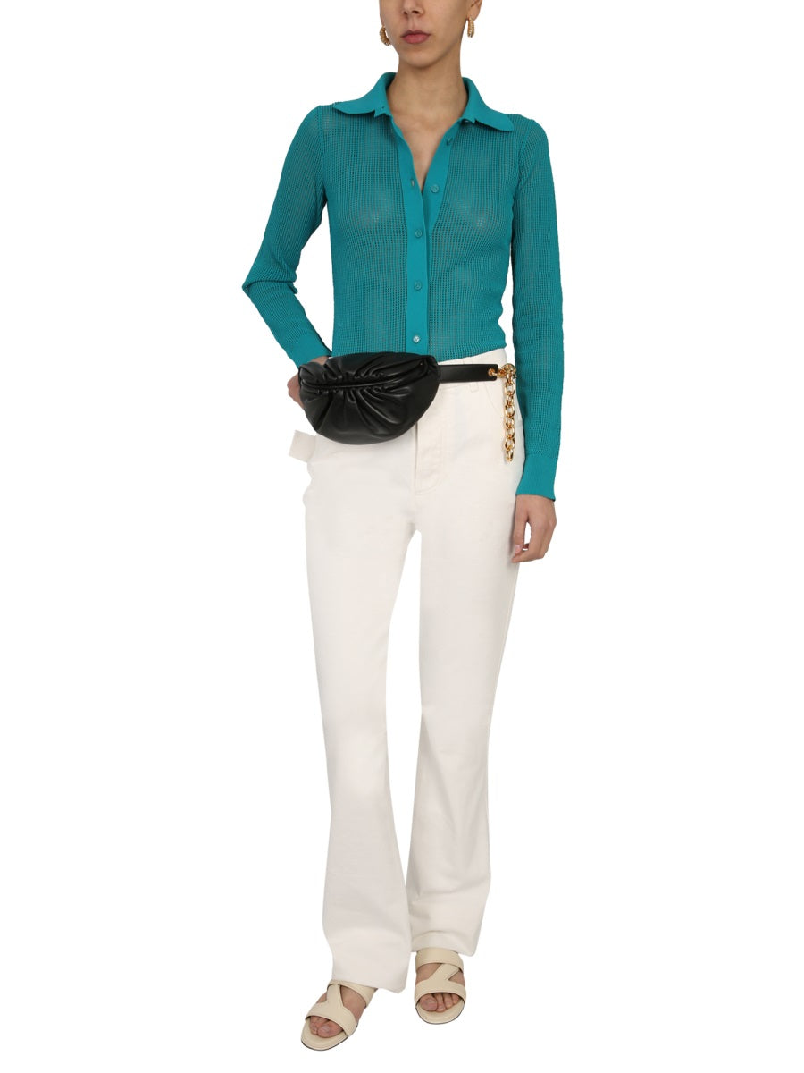 Bottega Veneta Women Mesh Cardigan BOTTEGA VENETA
