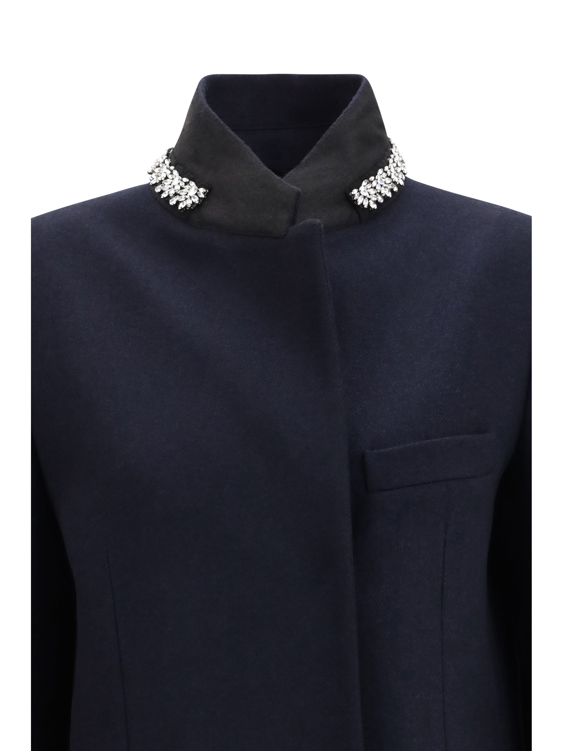Prada Women Double Wool Coat PRADA