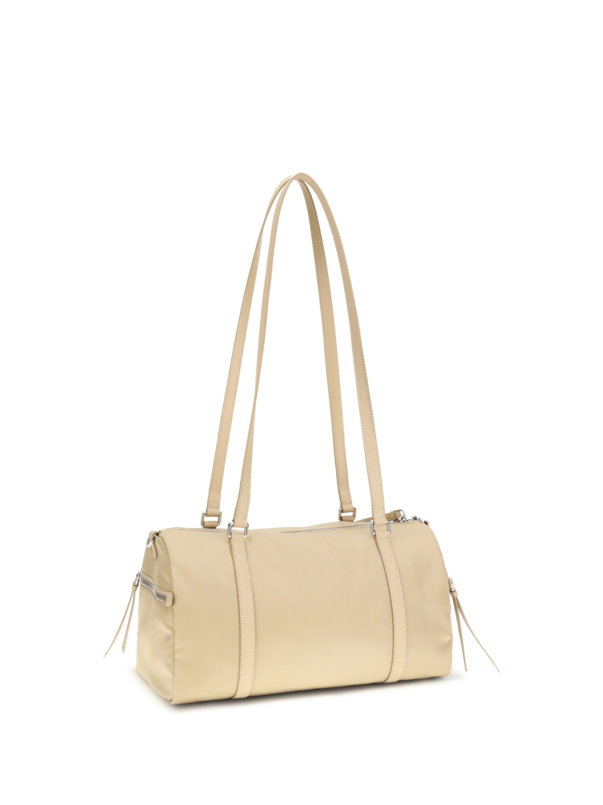 Prada Women Large Re-Nylon And Saffiano Shoulder Bag PRADA