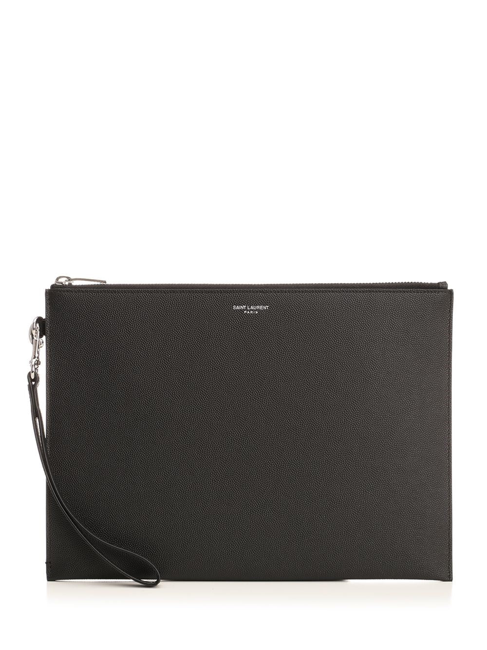 Saint Laurent Men Zip-Around Tablet Holder SAINT LAURENT