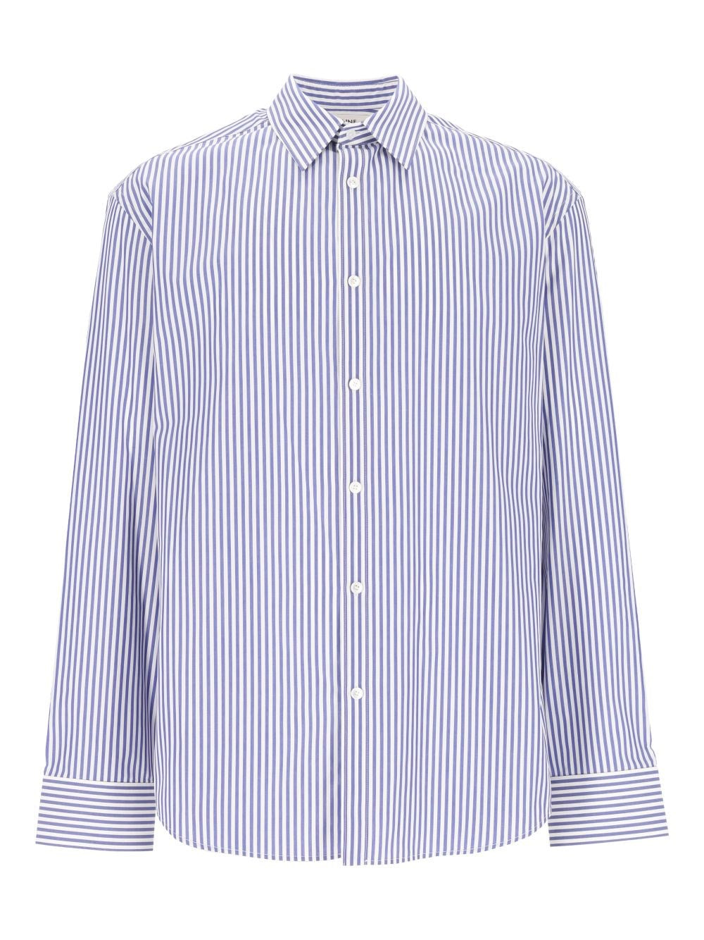 Celine Men Striped Cotton Shirt CELINE