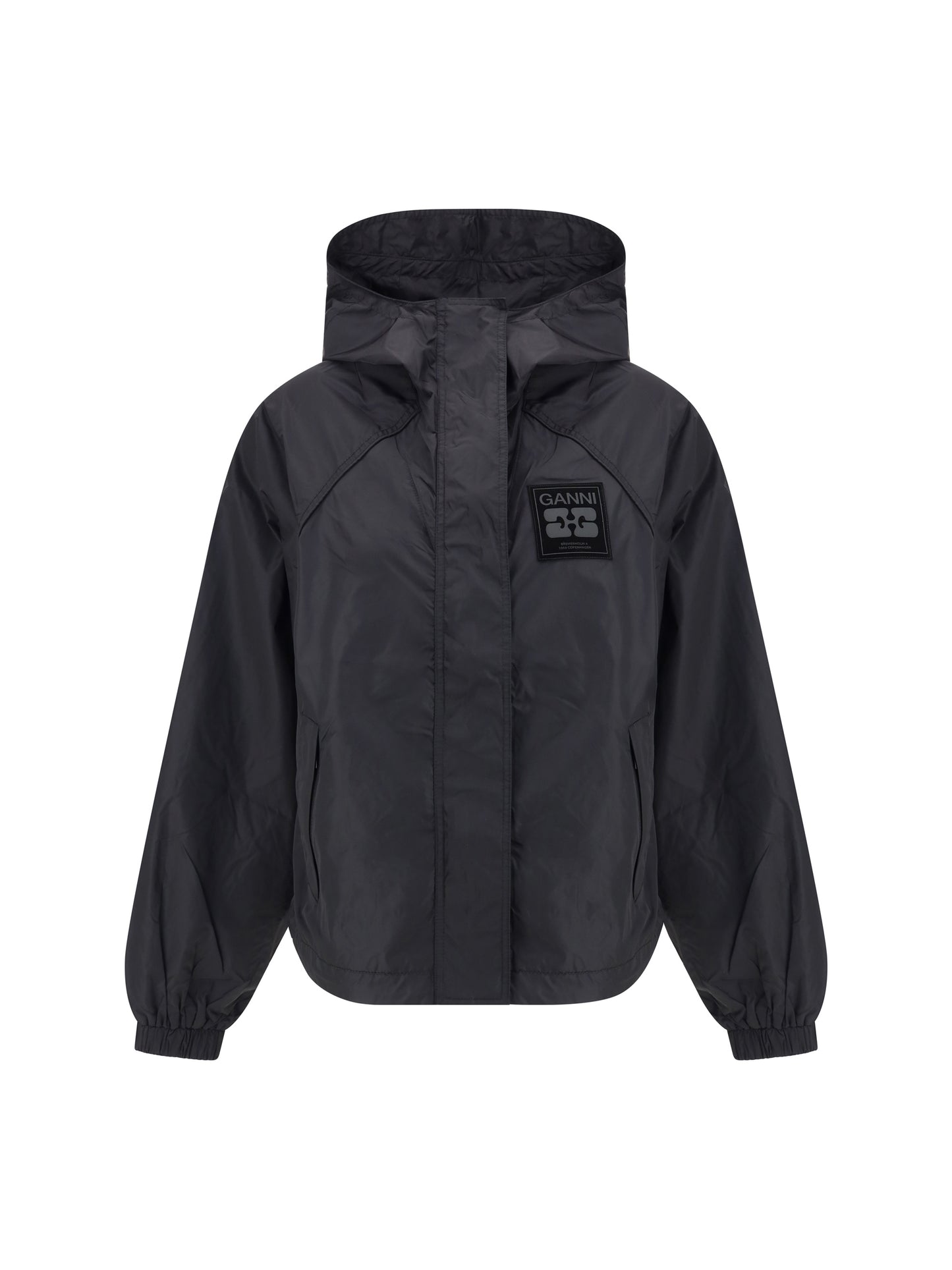 Ganni Women Recycled Nylon Jacket GANNI