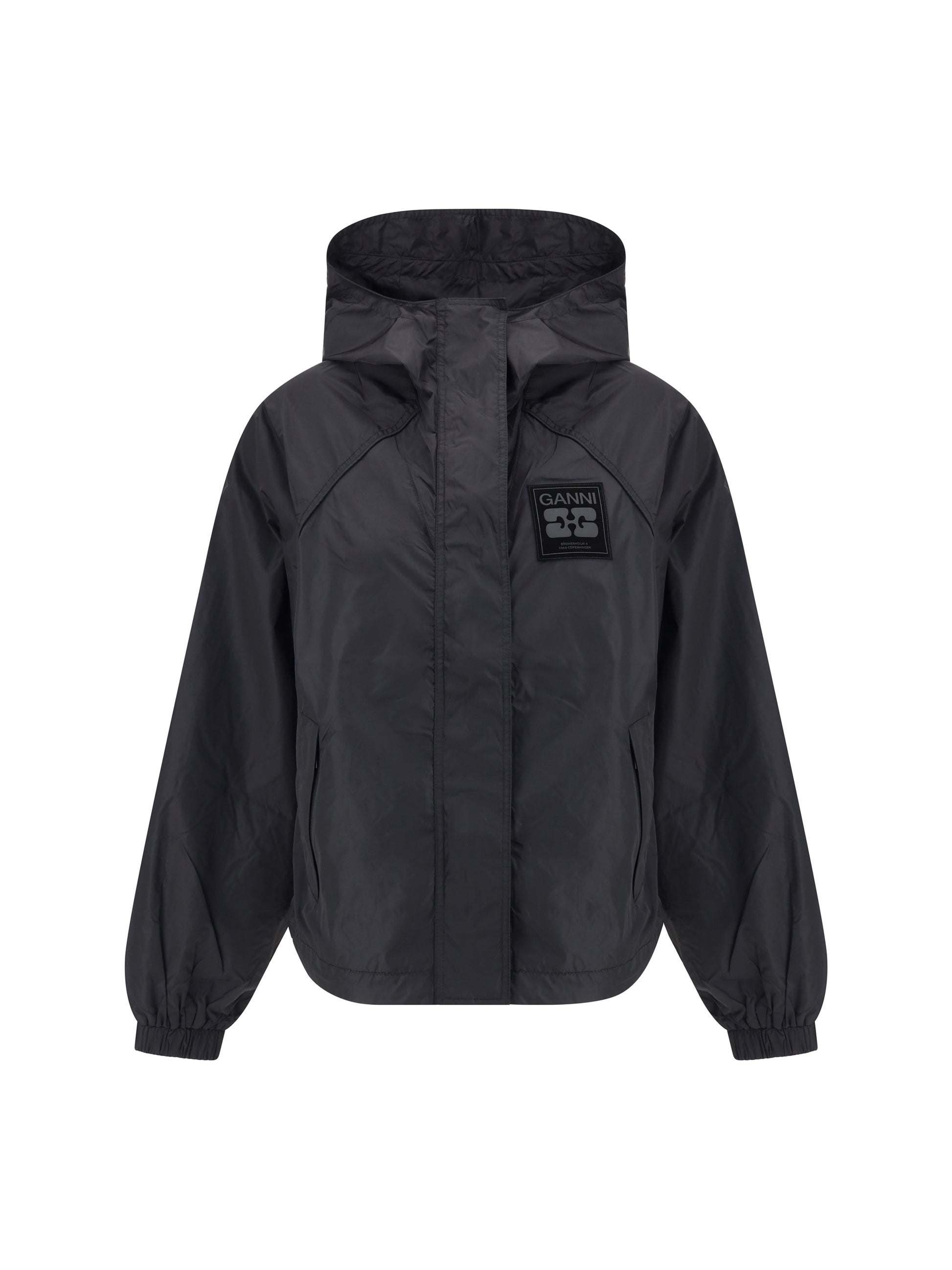 Ganni Women Recycled Nylon Jacket GANNI