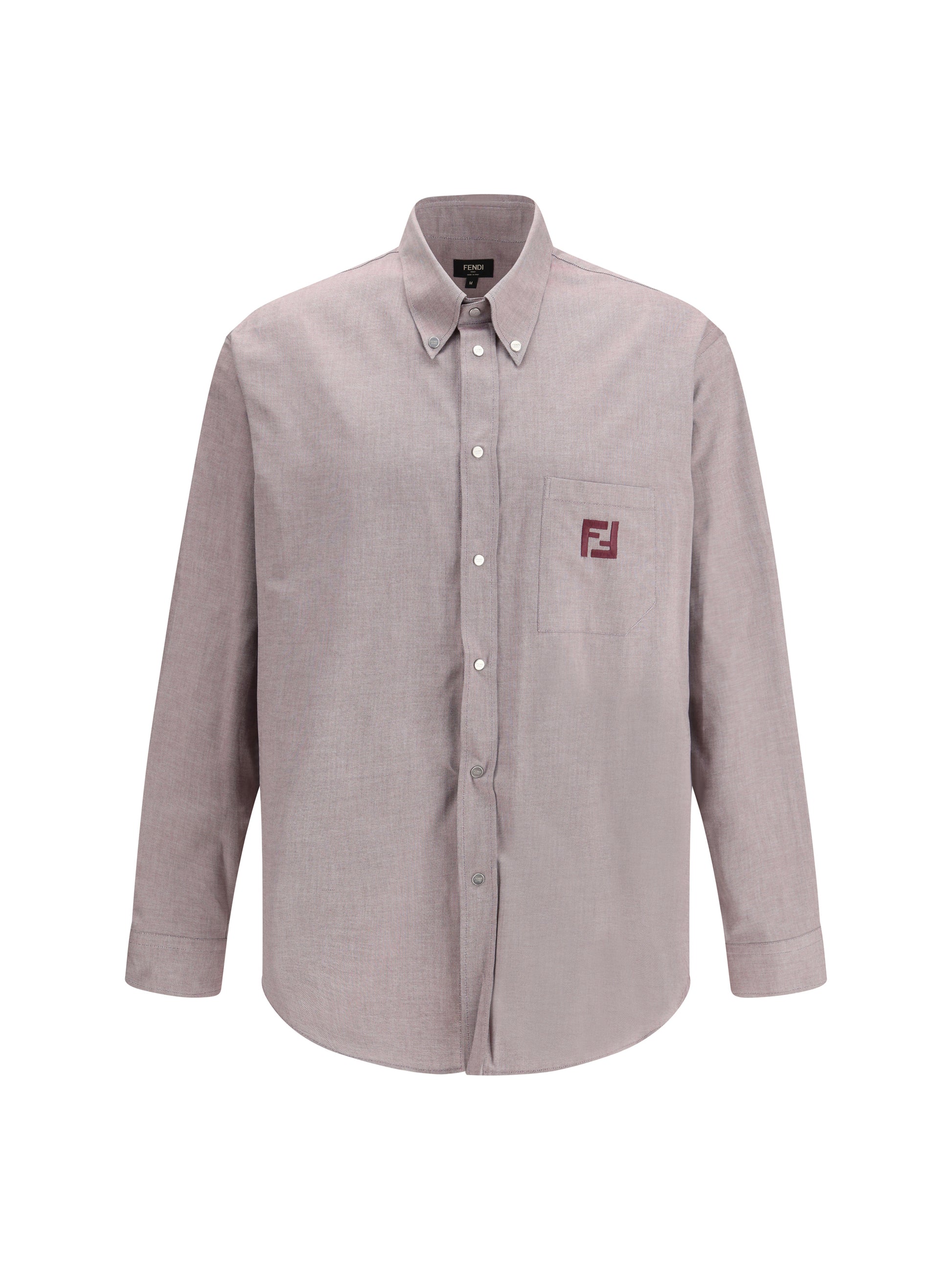 Fendi Men Oxford Cotton Shirt FENDI