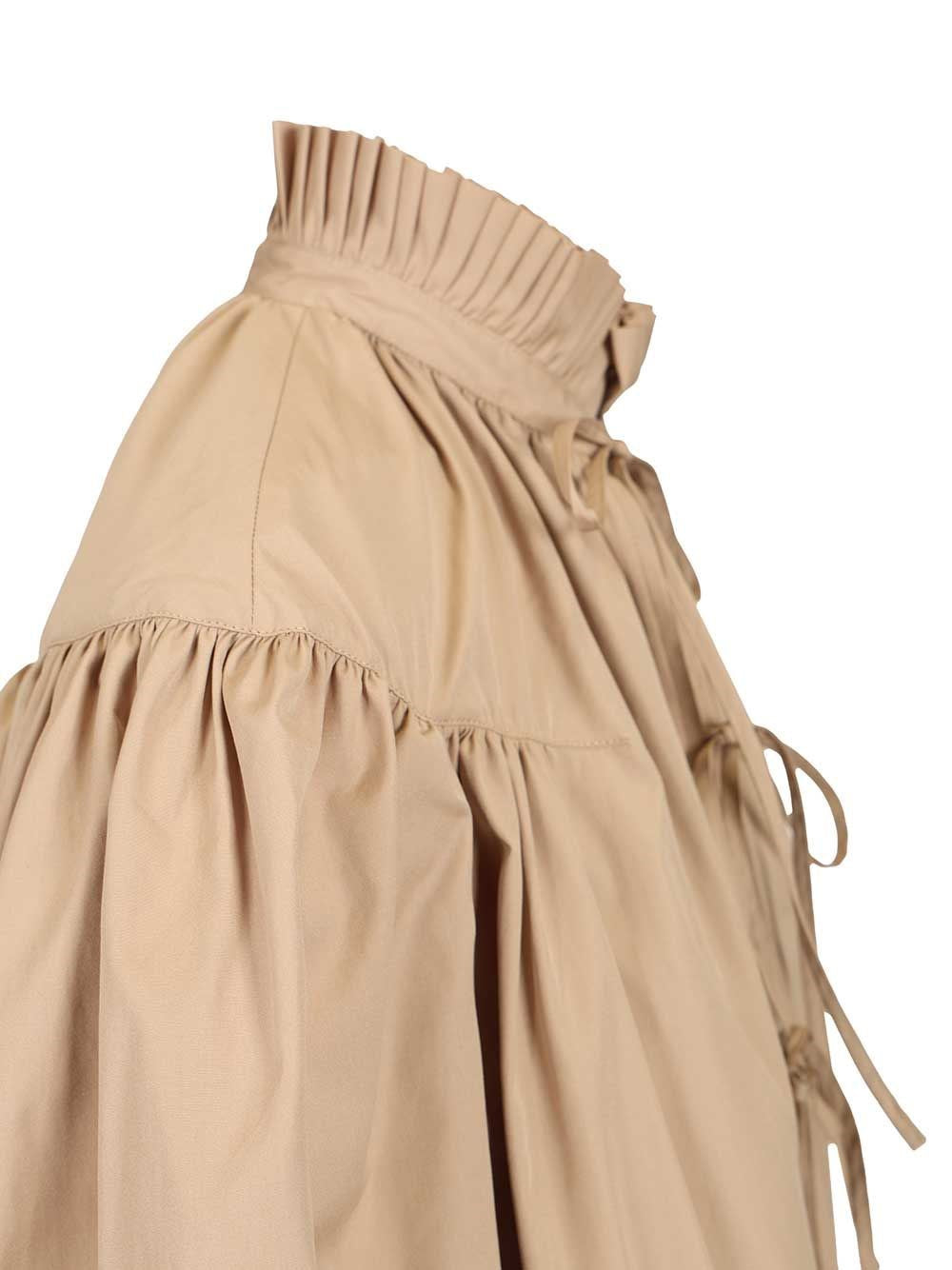 Dries Van Noten Women Cotton Poplin Blouse With Ruffles DRIES VAN NOTEN