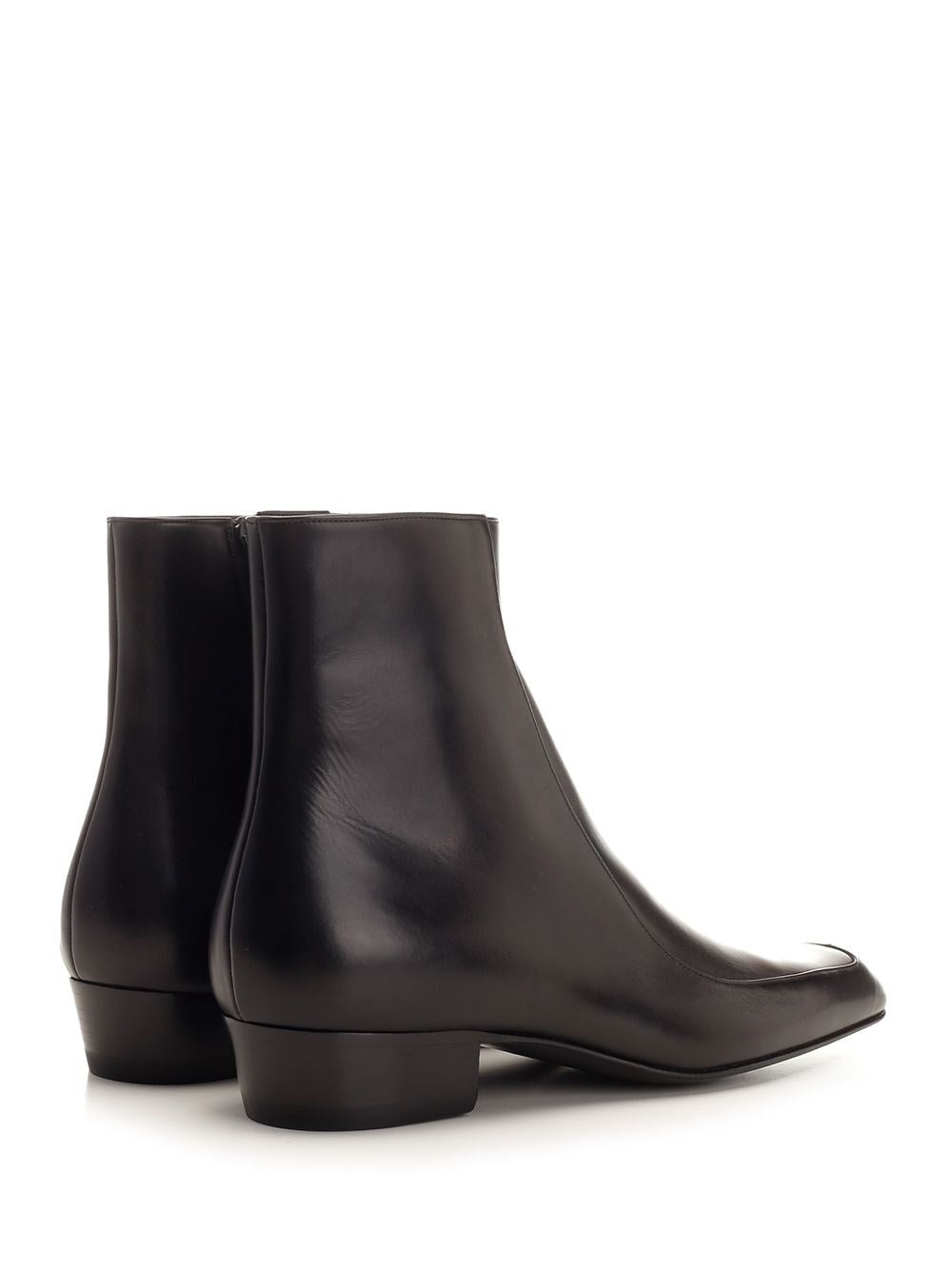 Saint Laurent Men "Augustin" Ankle Boots