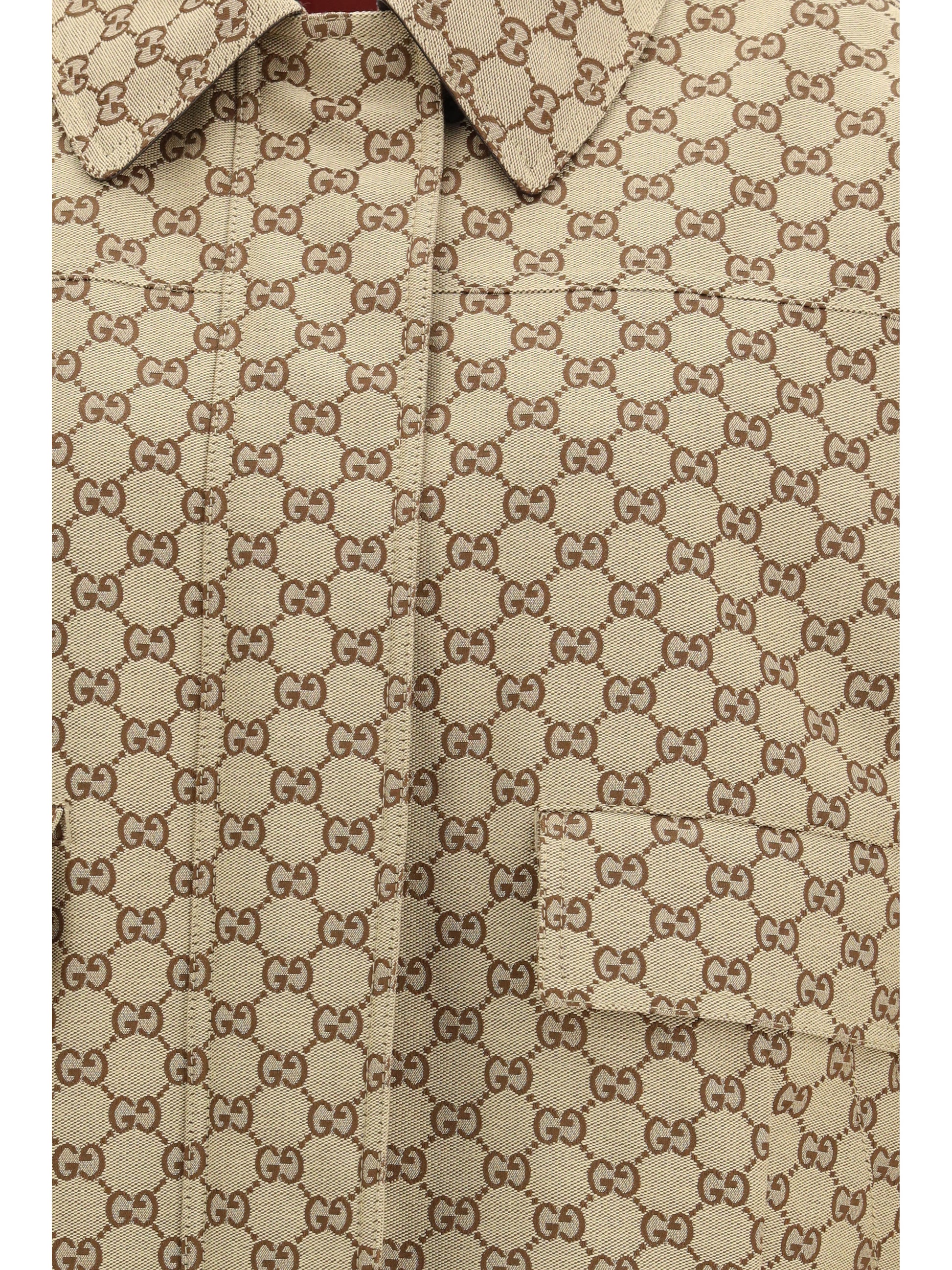 Gucci Women Gg Canvas Bomber Jacket GUCCI