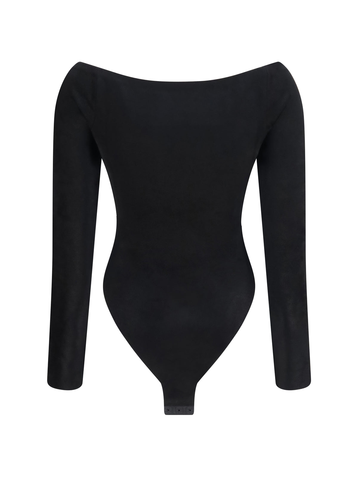 Alaïa Women Velvet Off-Shoulder Bodysuit ALAIA