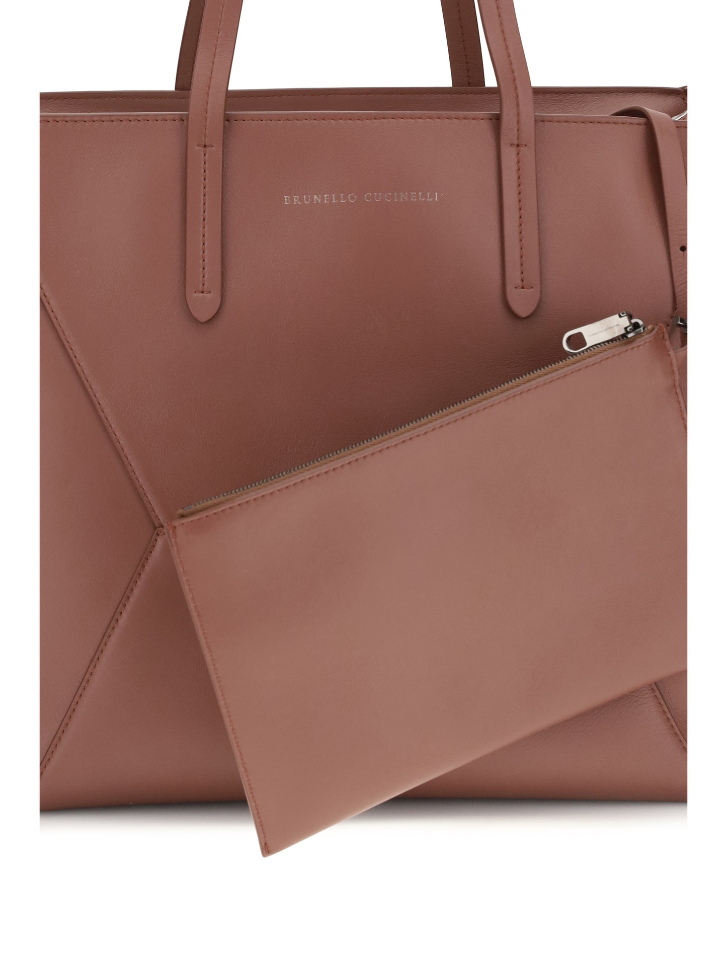 Brunello Cucinelli Women Leather Tote Bag BRUNELLO CUCINELLI