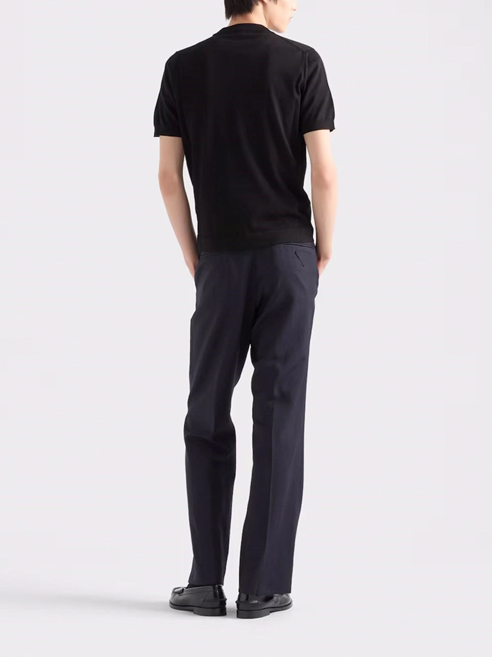 Prada Men Cotton Round Neck PRADA