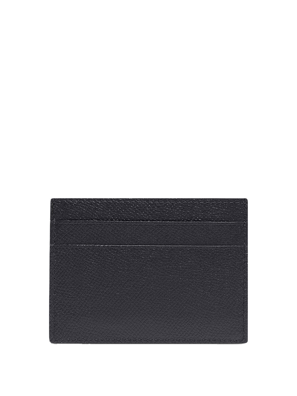 Balenciaga Men Logo-Print Grained Leather Card Holder BALENCIAGA