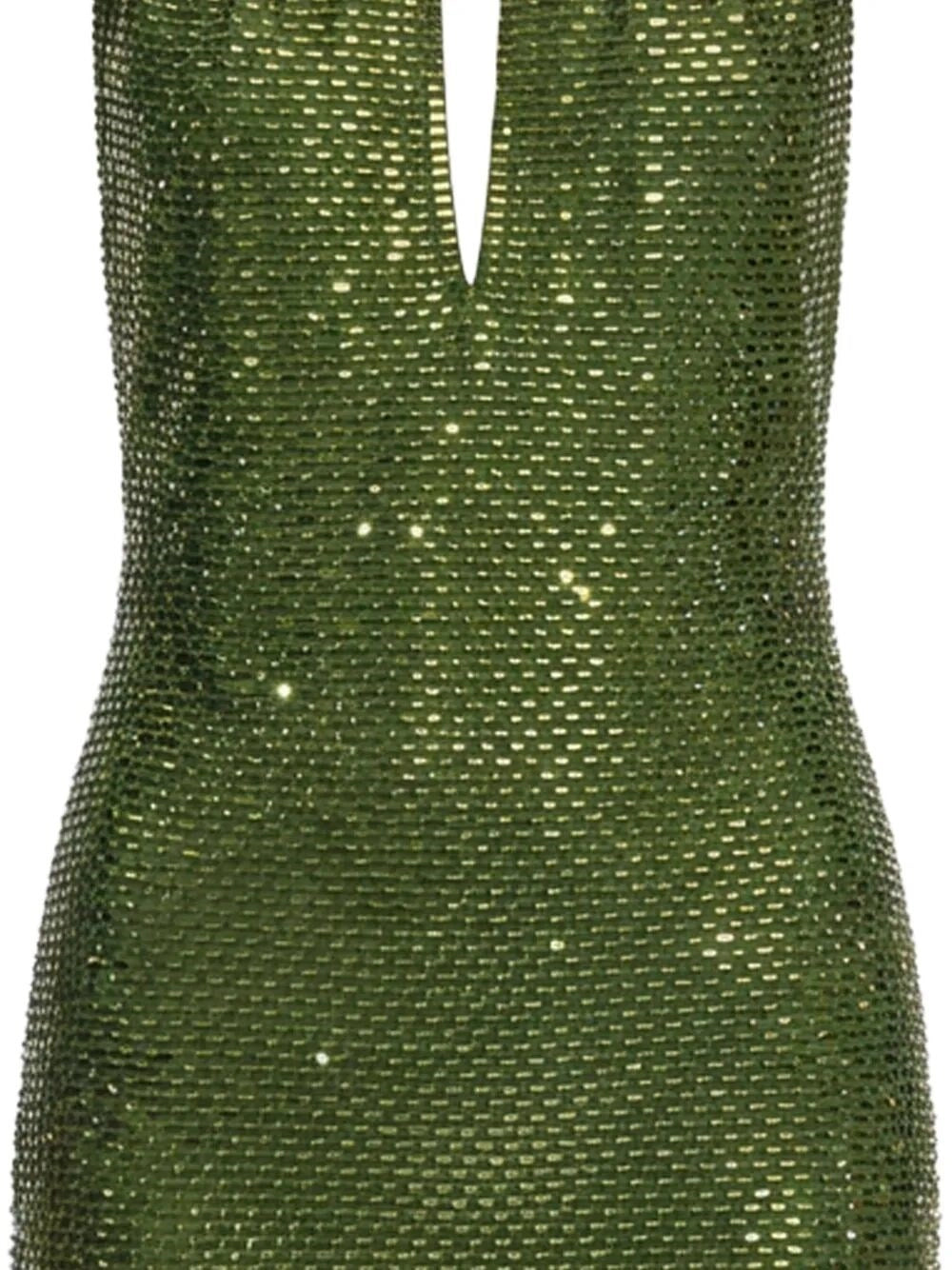 Self-Portrait Women Rhinestone Mini Dress SELF-PORTRAIT