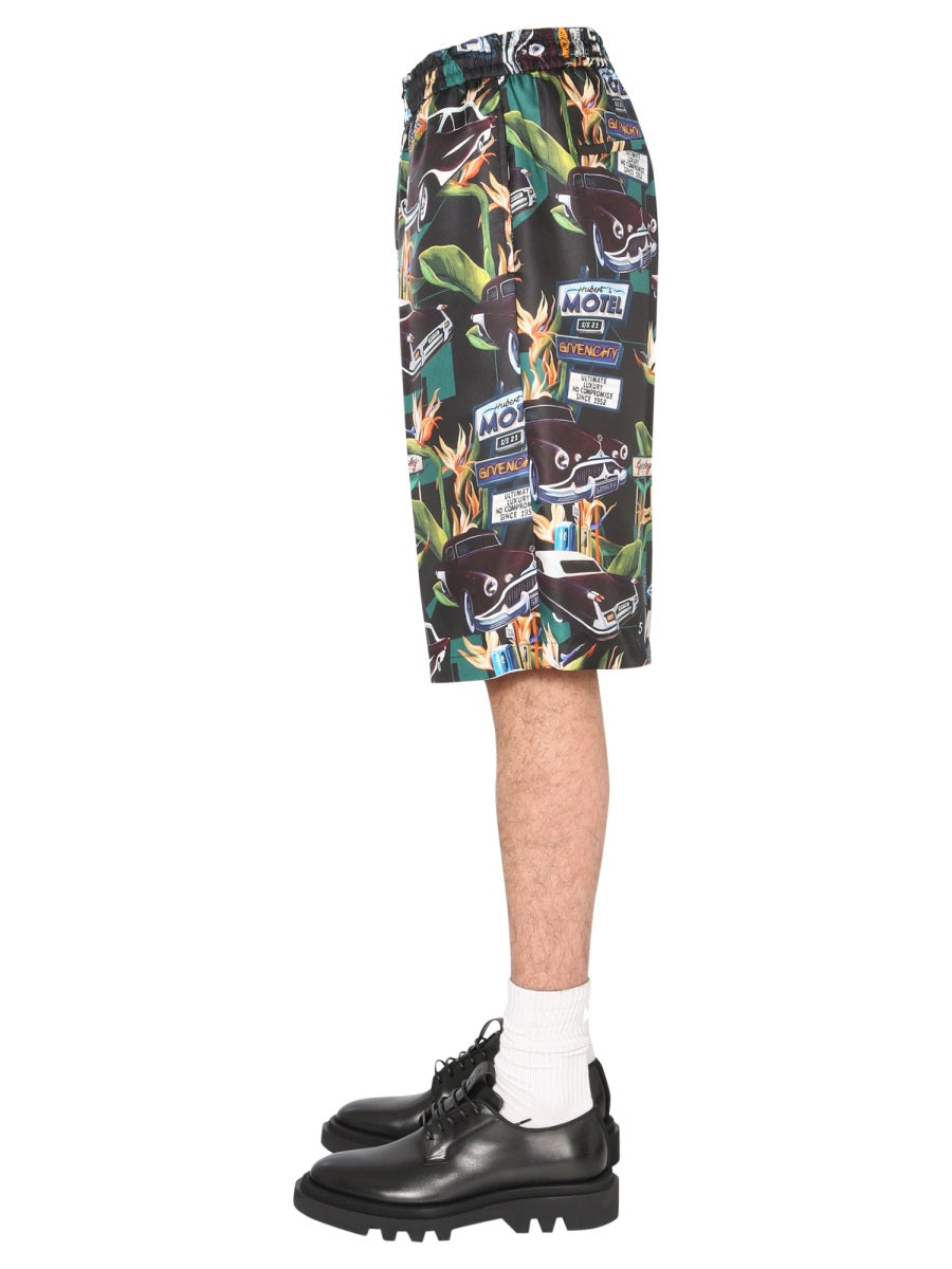 Givenchy Men Silk Bermuda GIVENCHY