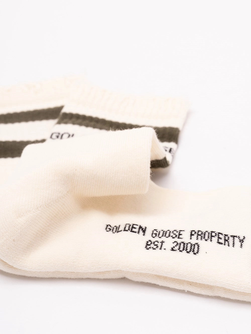 Golden Goose Women Socks Rib/Stripes GOLDEN GOOSE
