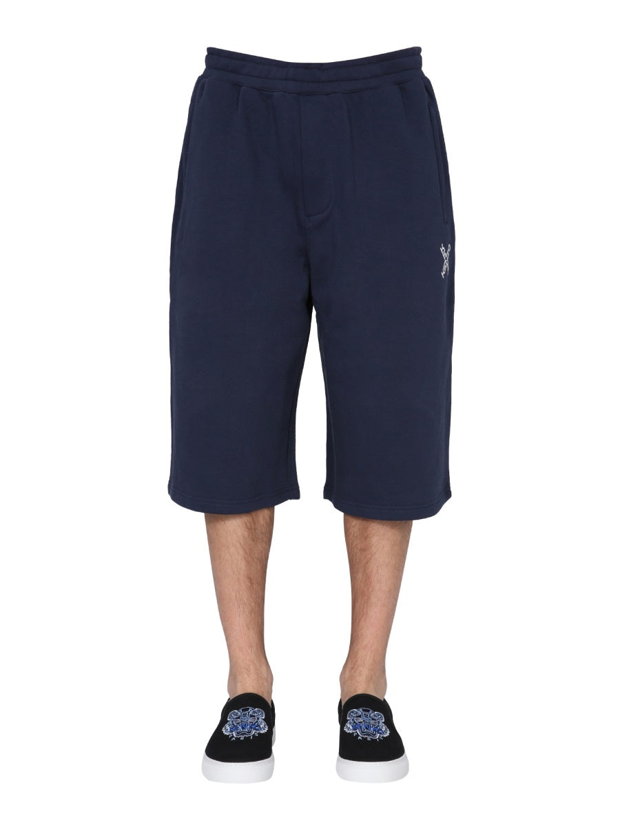 Kenzo Men Cotton Sweatshirt Shorts KENZO
