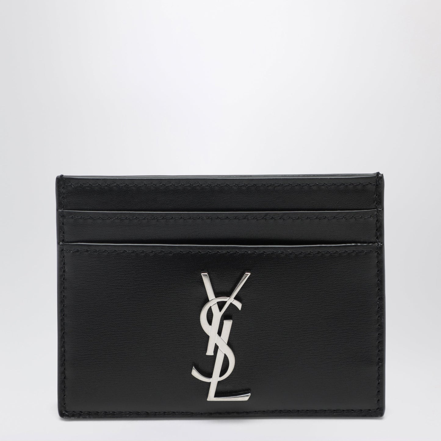 Saint Laurent Monogram Black Credit Card Holder Men SAINT LAURENT