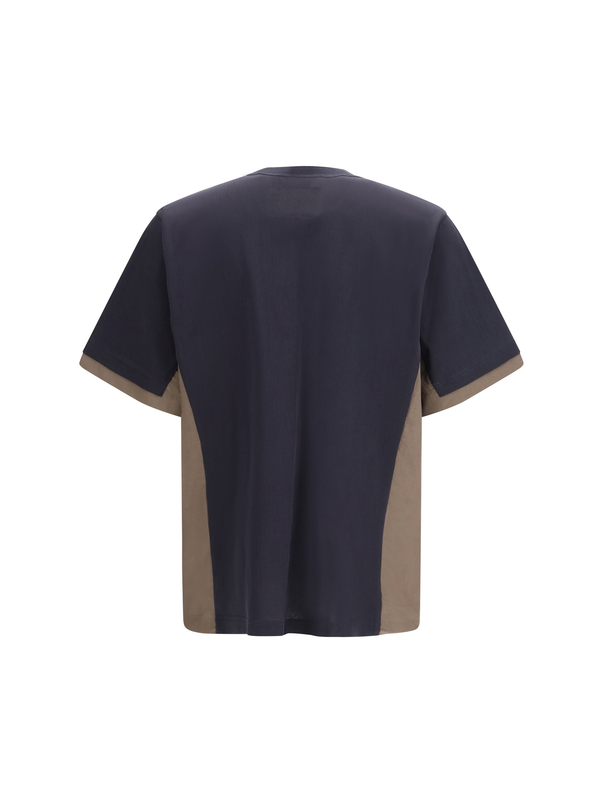 Sacai Men Cotton Typewriter & Cotton Jersey T-Shirt SACAI