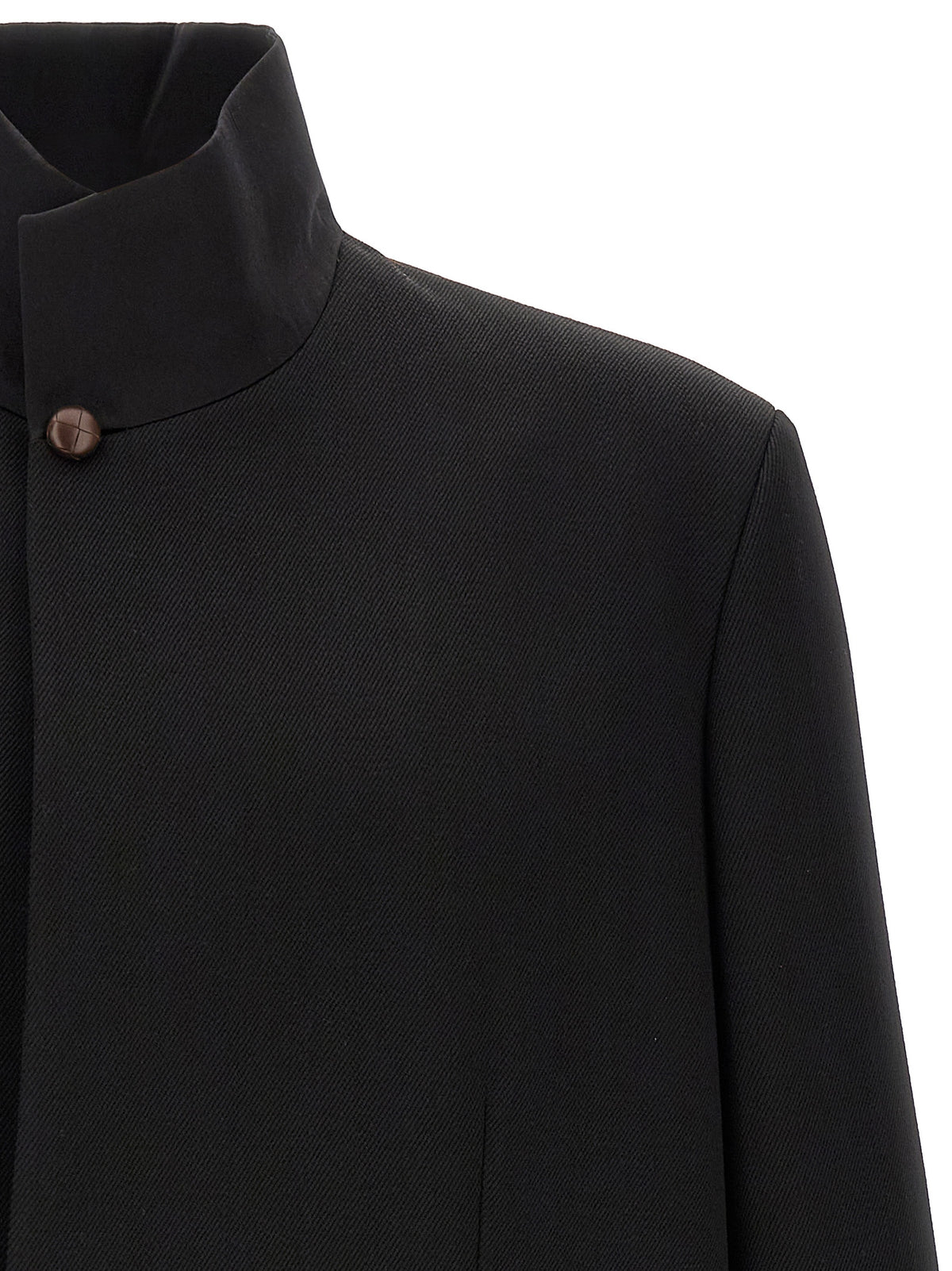 Zegna Men Wool Blazer With Buttons ZEGNA
