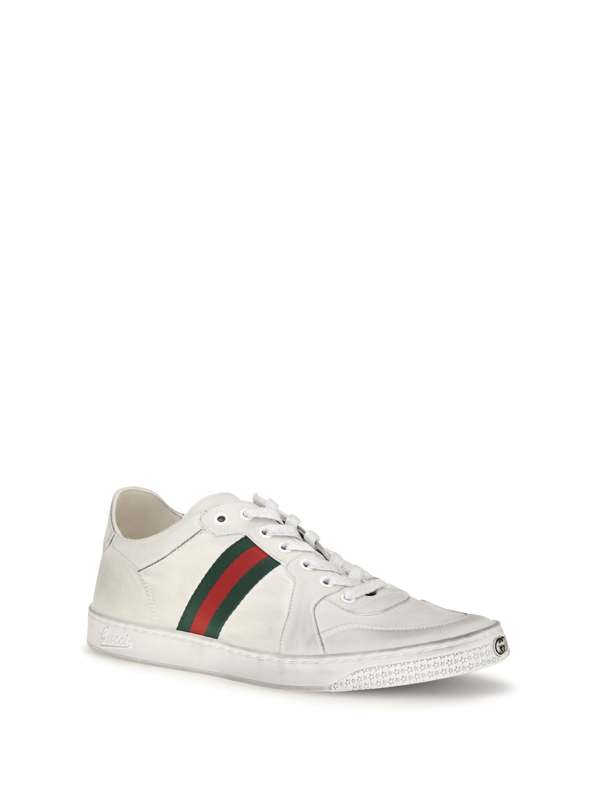 Gucci Men Stretch Leather Sneakers GUCCI