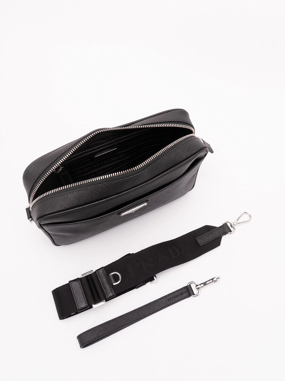 Prada Men Saffiano Leather Shoulder Bag PRADA