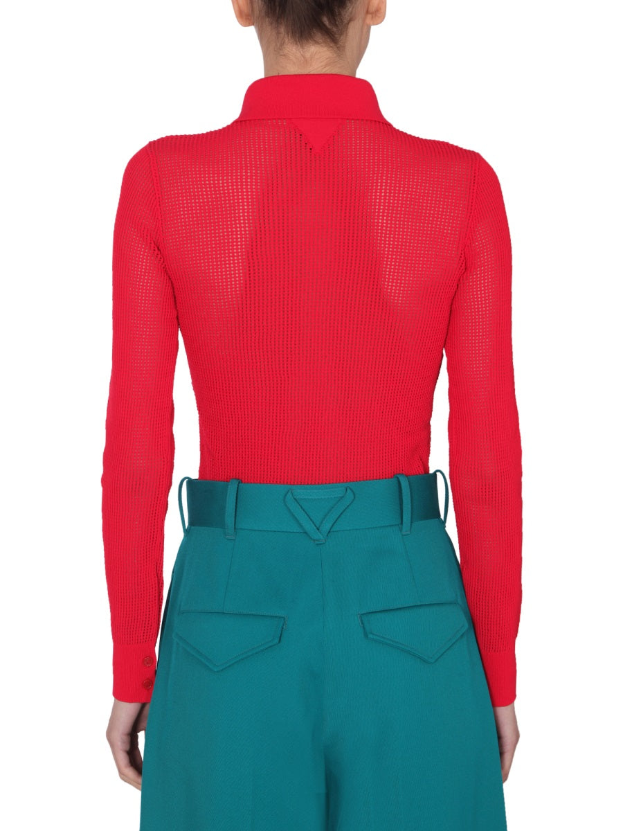 Bottega Veneta Women Mesh Cardigan BOTTEGA VENETA
