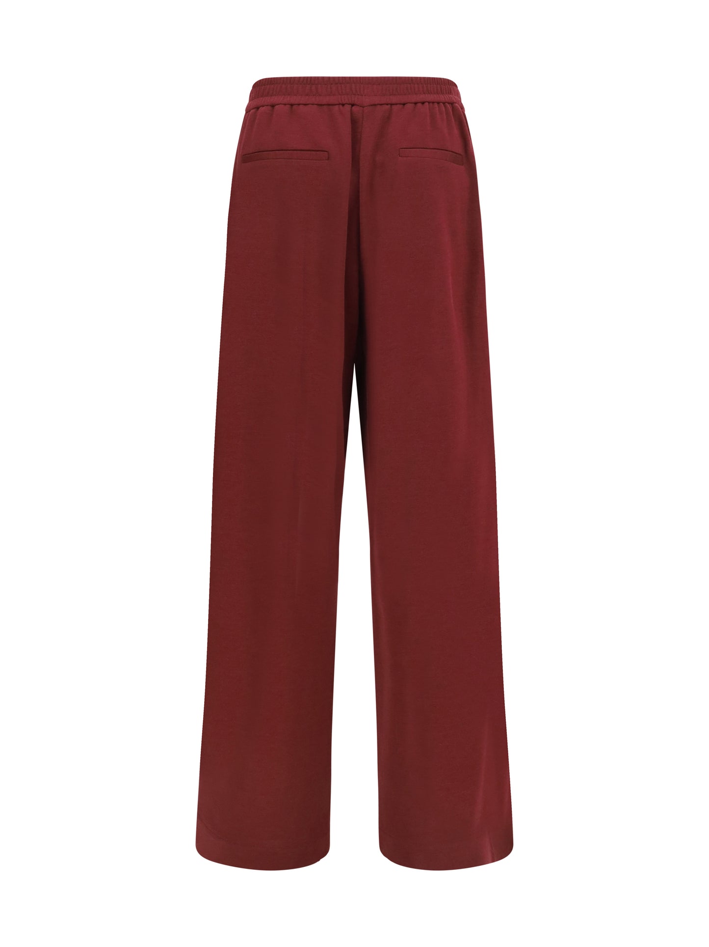 Brunello Cucinelli Women Cotton And Silk Track Pants BRUNELLO CUCINELLI