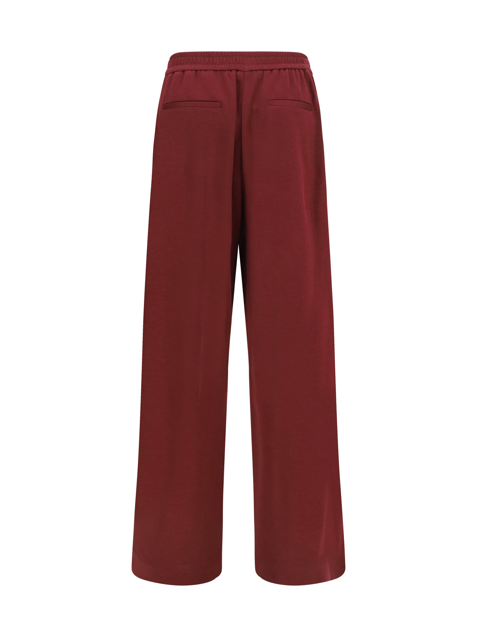 Brunello Cucinelli Women Cotton And Silk Track Pants BRUNELLO CUCINELLI