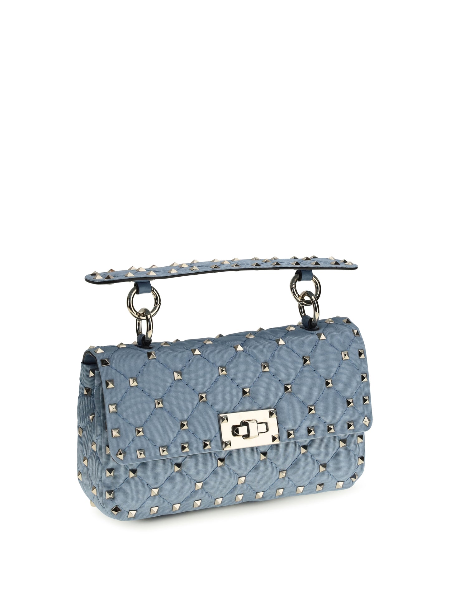 Valentino Garavani Women Rockstud Spike Leather Shoulder Bag VALENTINO GARAVANI