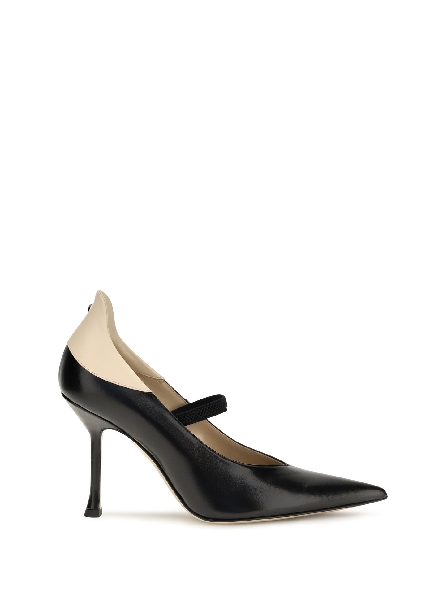 Fendi Women Two-Tone Calfskin Pumps FENDI