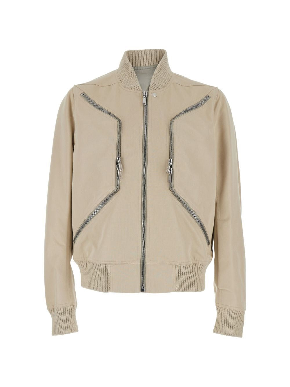 Rick Owens Men Heizer Flight Jacket In Organic Cotton RICK OWENS