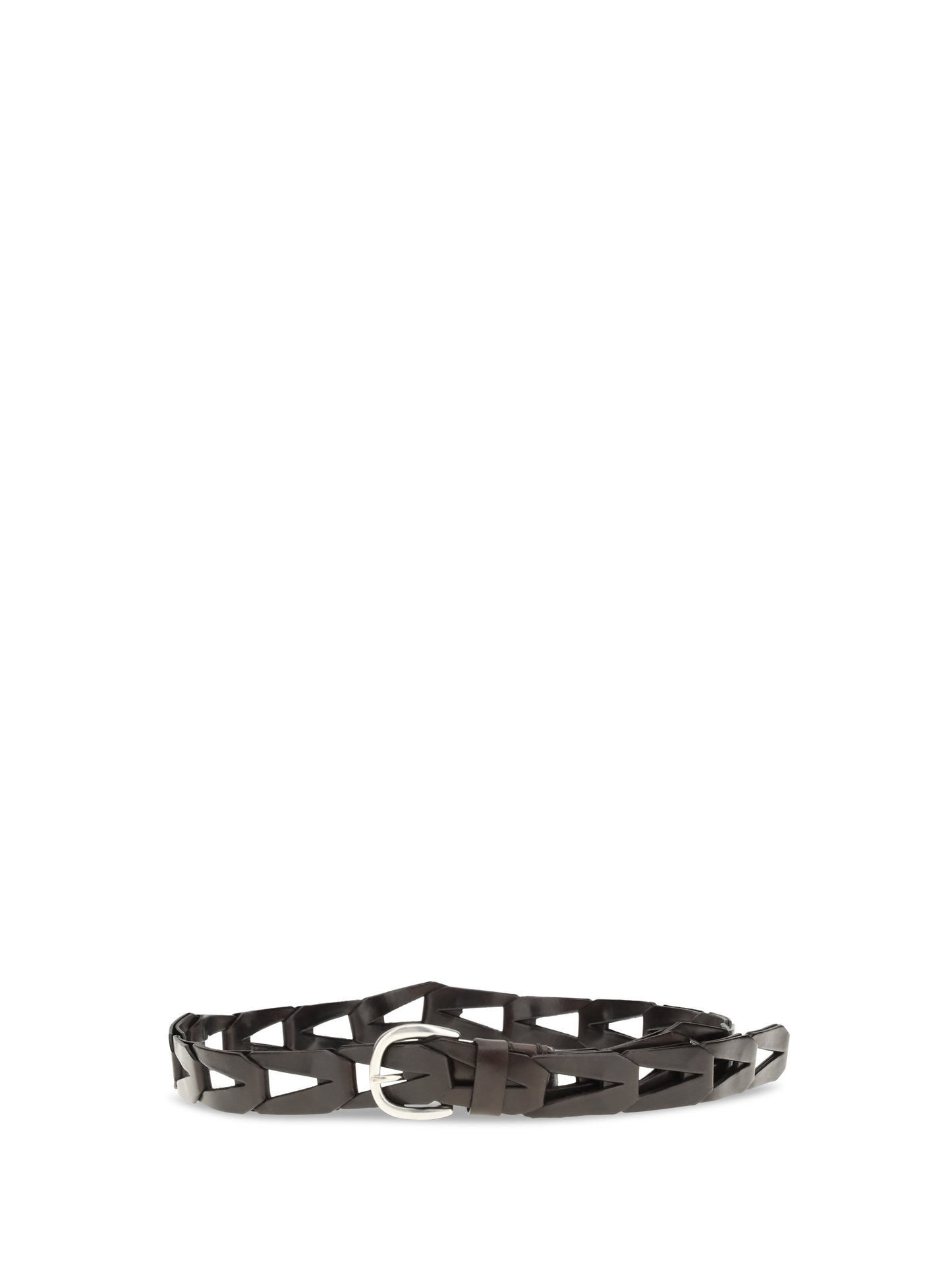 P.A.R.O.S.H. Women Woven Leather Belt P.A.R.O.S.H.
