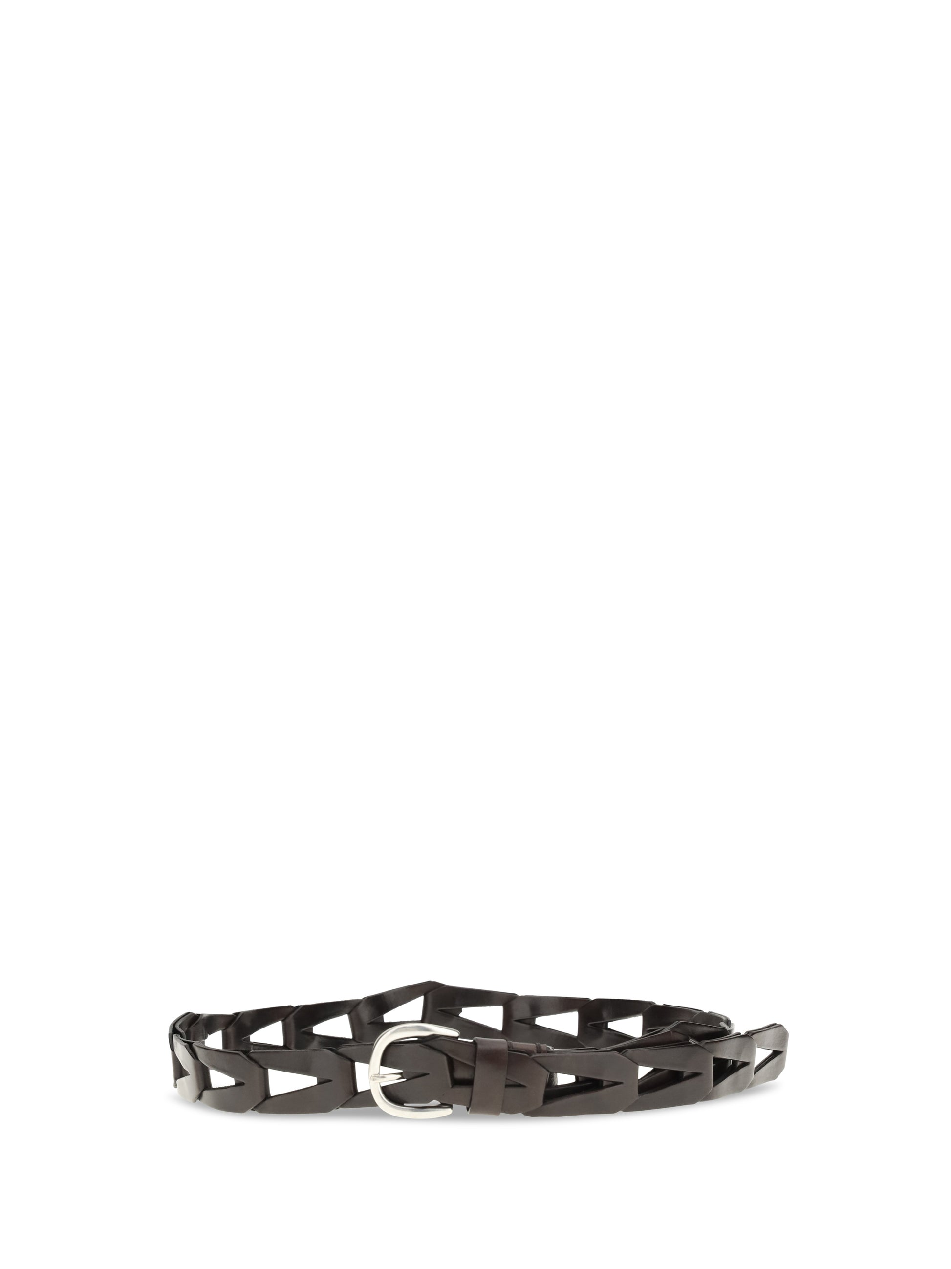 P.A.R.O.S.H. Women Woven Leather Belt P.A.R.O.S.H.