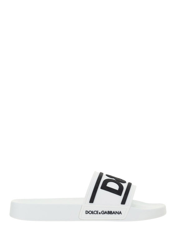 Dolce & Gabbana Men Logo Slide Sandals DOLCE & GABBANA