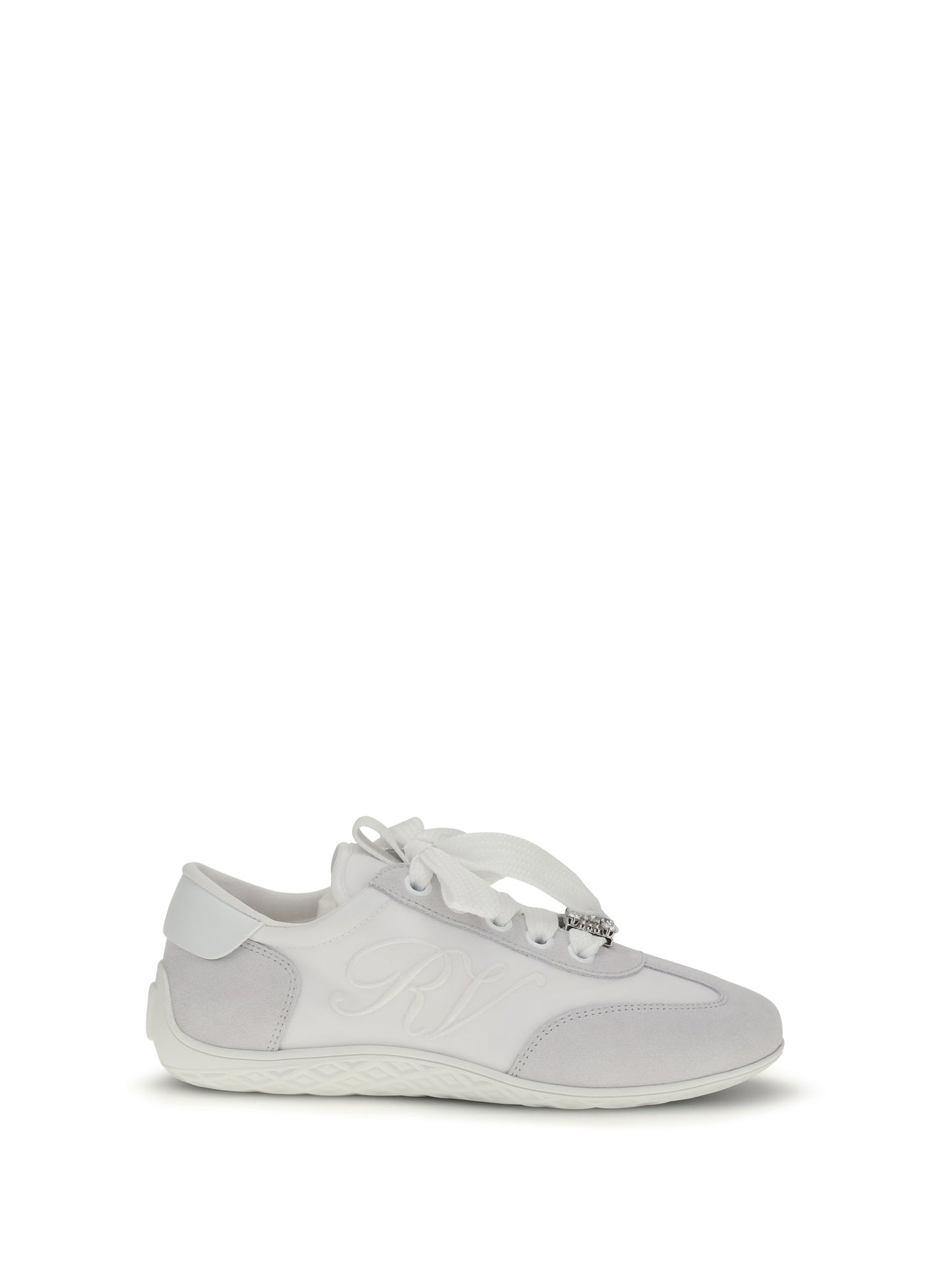 Roger Vivier Women Viv Low Suede Sneakers ROGER VIVIER
