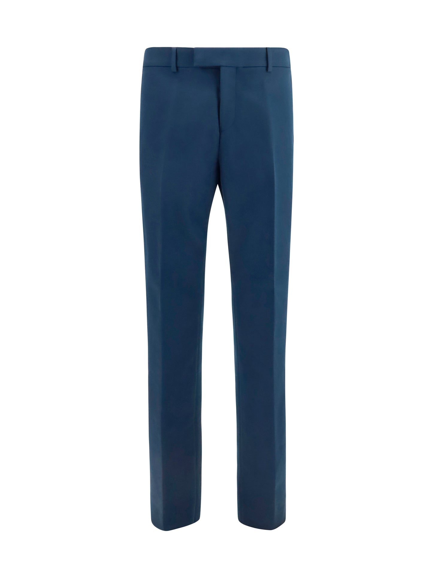 Ferragamo Men Cotton And Cashmere Chinos Pants FERRAGAMO
