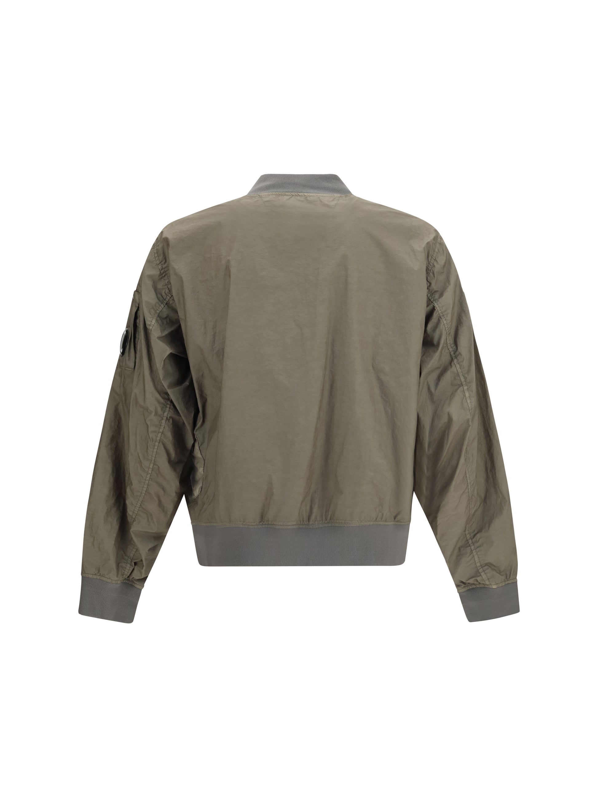 C.P. Company Men Bi-Tm Mixed Lens Bomber Jacket C.P. COMPANY