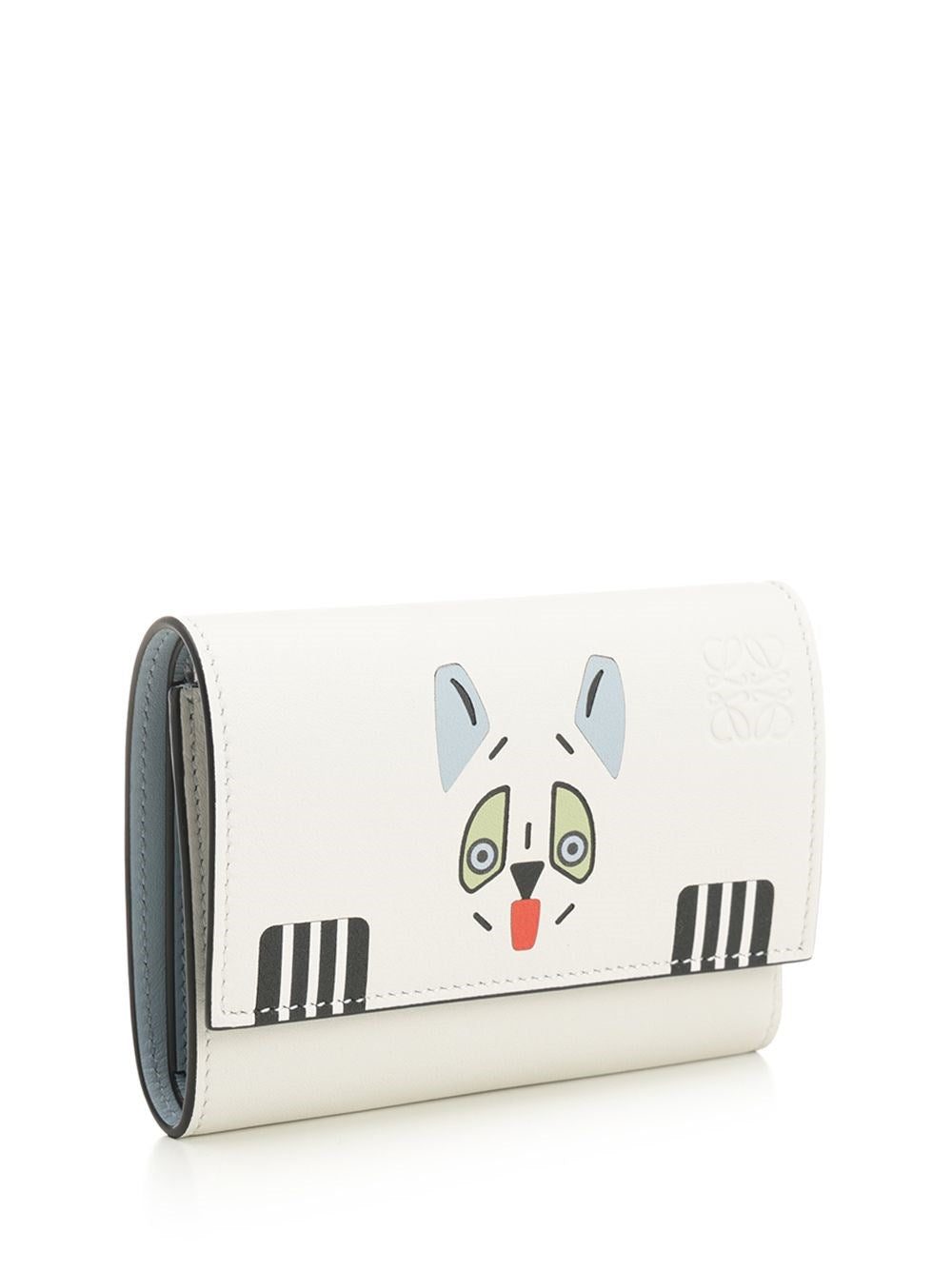 Loewe Women Futurist Cat Small Vertical Wallet LOEWE
