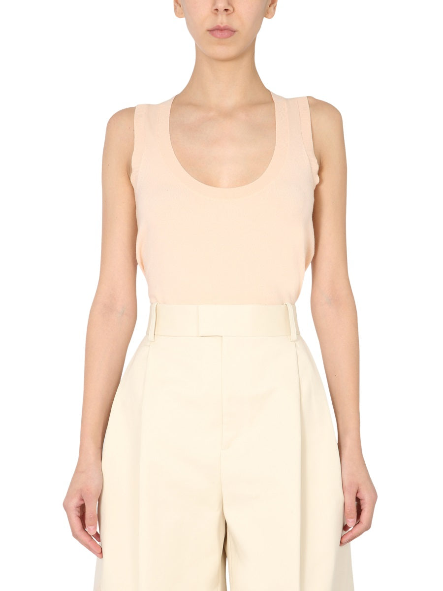 Bottega Veneta Women Light Sweater Without Sleeves BOTTEGA VENETA