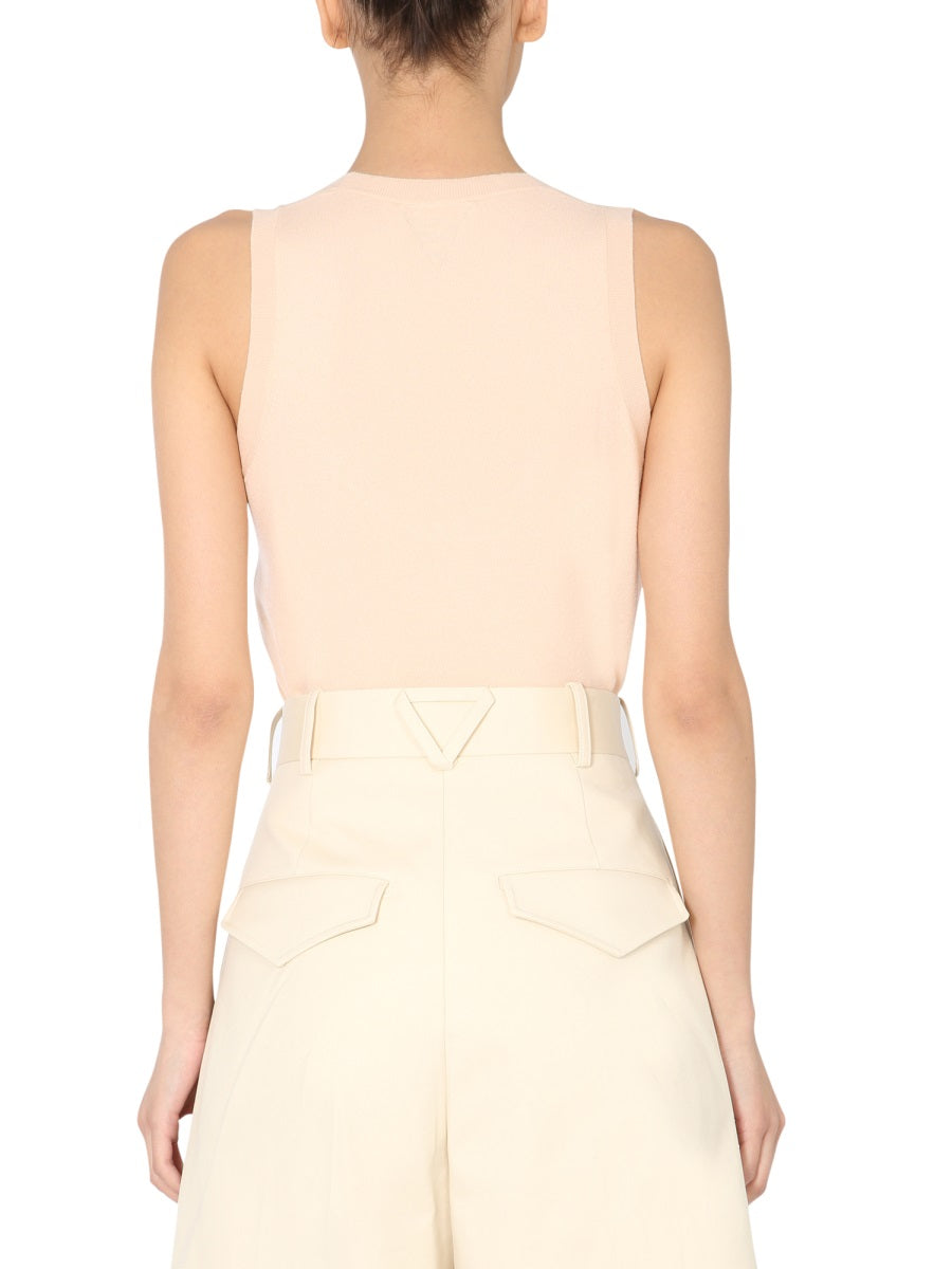 Bottega Veneta Women Light Sweater Without Sleeves BOTTEGA VENETA