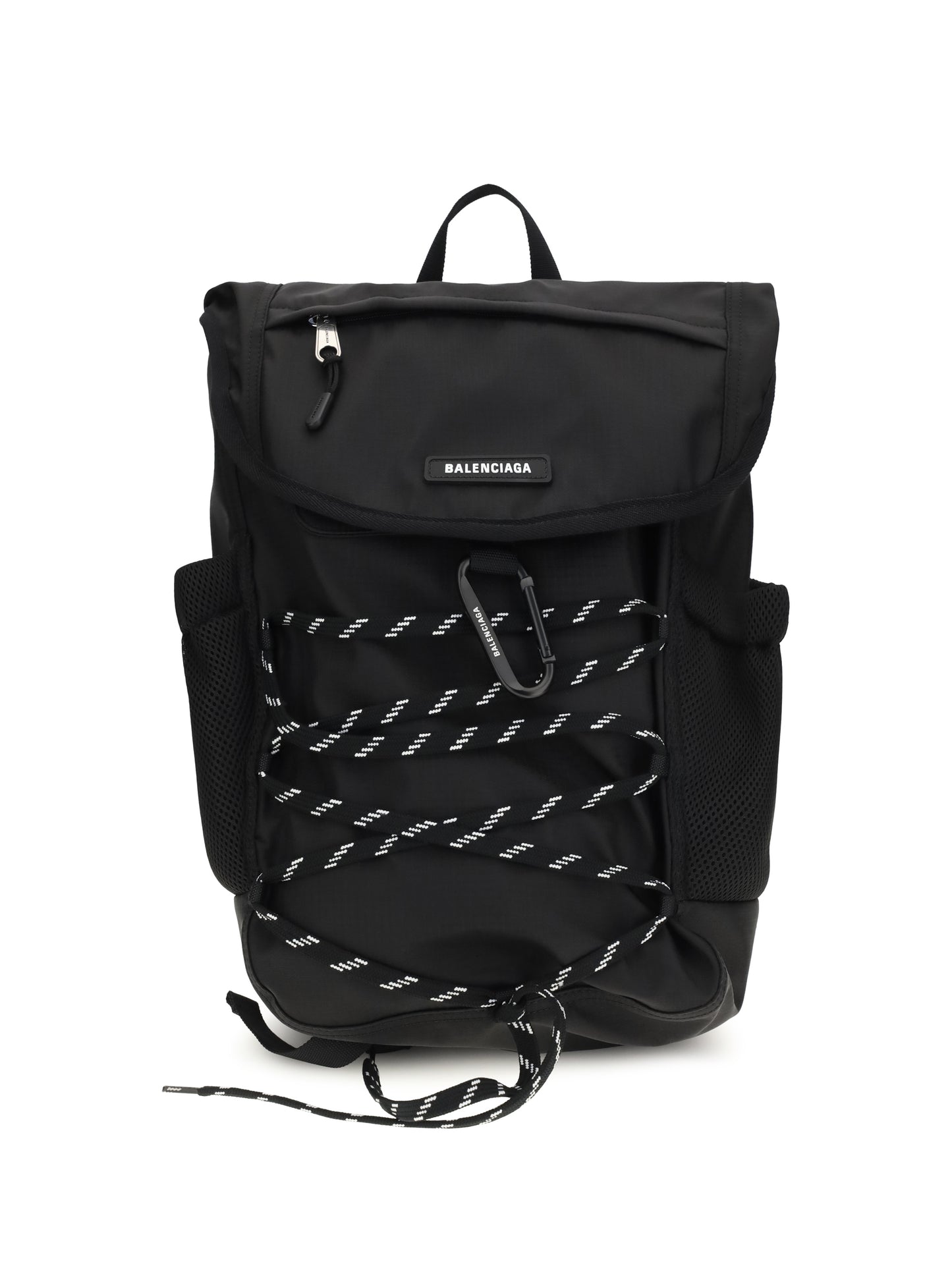 Balenciaga Men Metal Carabiner Detail Backpack BALENCIAGA