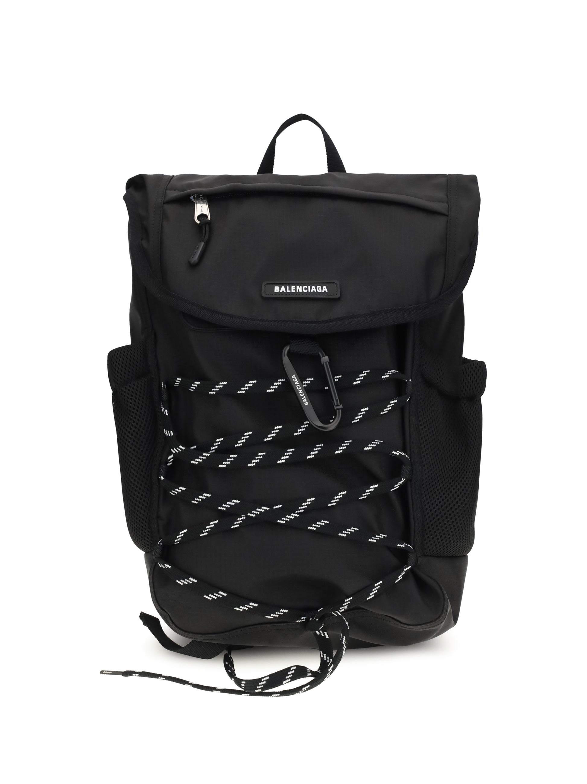 Balenciaga Men Metal Carabiner Detail Backpack BALENCIAGA