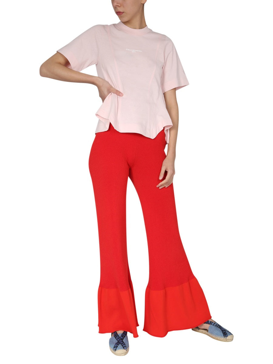Stella Mccartney Women T-Shirt With Logo Print STELLA MCCARTNEY