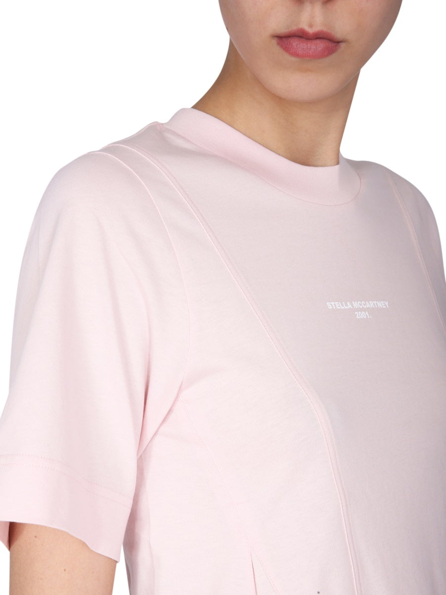 Stella Mccartney Women T-Shirt With Logo Print STELLA MCCARTNEY