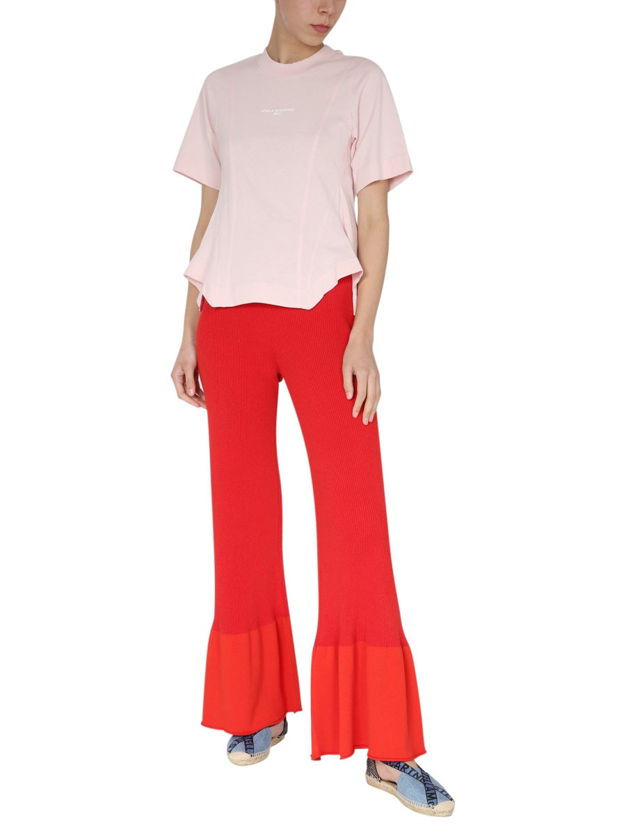 Stella Mccartney Women Ribbed Knit Trousers STELLA MCCARTNEY