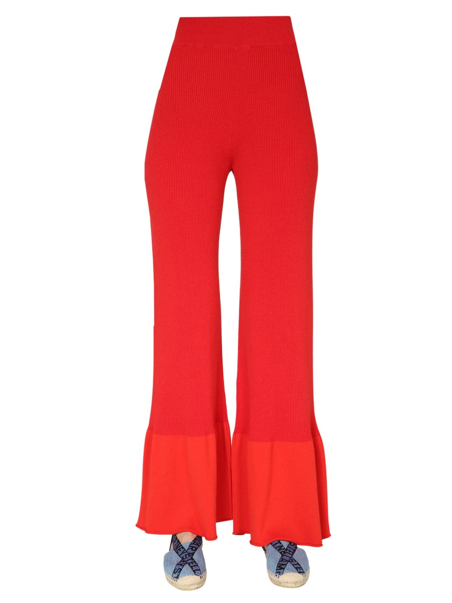 Stella Mccartney Women Ribbed Knit Trousers STELLA MCCARTNEY