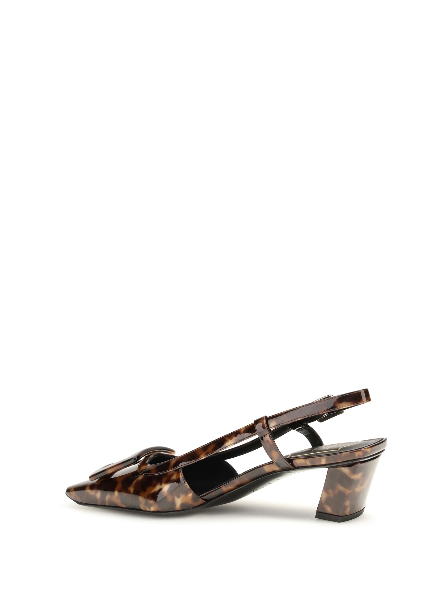 Roger Vivier Women Tortoiseshell Belle Vivier Slingback Pumps ROGER VIVIER